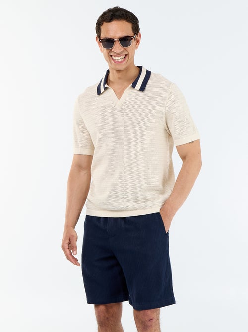 Bermudas de moletão leve - Kiabi