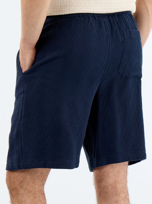 Bermudas de moletão leve - Kiabi