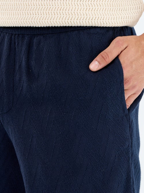 Bermudas de moletão leve - Kiabi