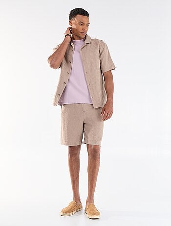 Bermudas de moletão leve
