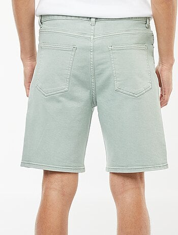 Bermudas de sarja com 5 bolsos