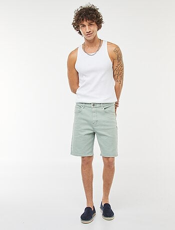 Bermudas de sarja com 5 bolsos