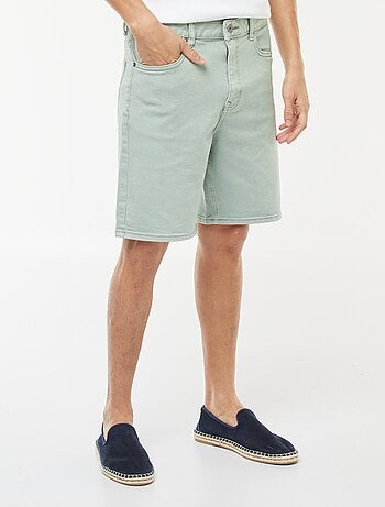 Bermudas de sarja com 5 bolsos