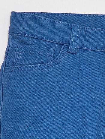 Bermudas de sarja com corte loose