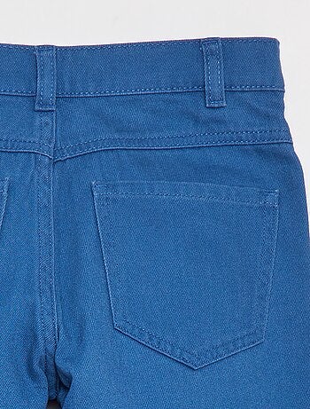Bermudas de sarja com corte loose