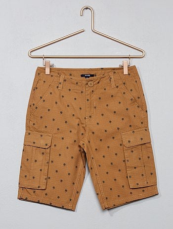 Bermudas de sarja estampadas - Kiabi