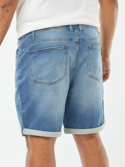 Bermudas elásticas de ganga - Kiabi