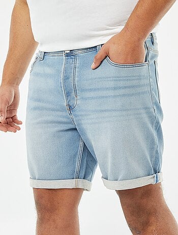 Bermudas elásticas de ganga