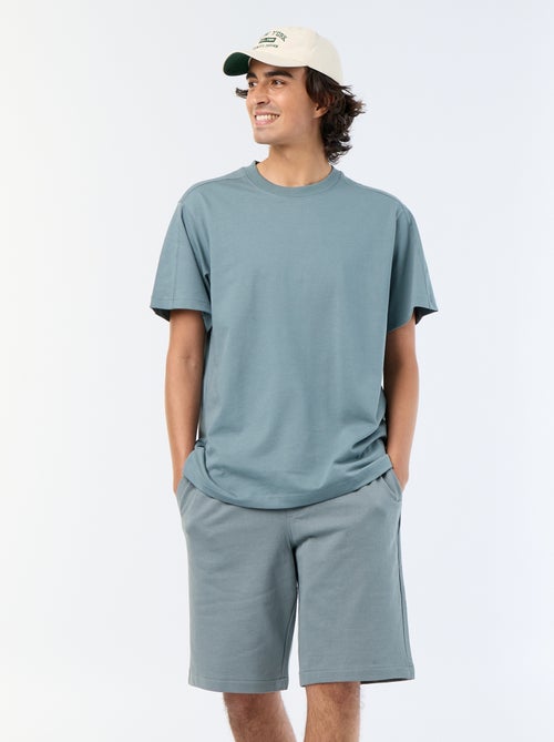 Bermudas em French Terry - Kiabi