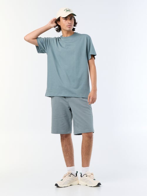 Bermudas em French Terry - Kiabi