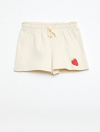 Bermudas em French Terry
