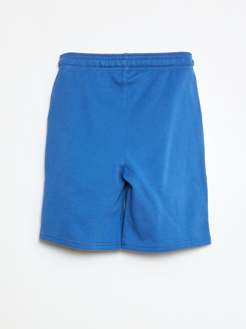 Bermudas em moletão Azul - Kiabi