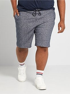 Bermudas em moletão bicolor - Kiabi