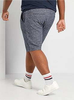 Bermudas em moletão bicolor - Kiabi