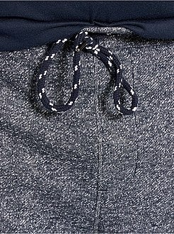 Bermudas em moletão bicolor - Kiabi