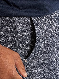 Bermudas em moletão bicolor - Kiabi