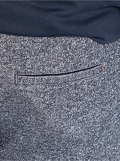 Bermudas em moletão bicolor - Kiabi