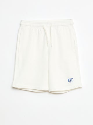 Bermudas em moletão