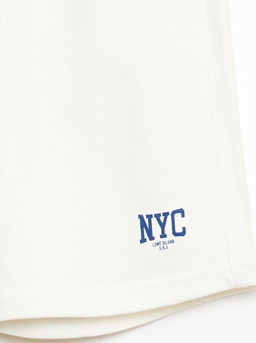 Bermudas em moletão - Kiabi