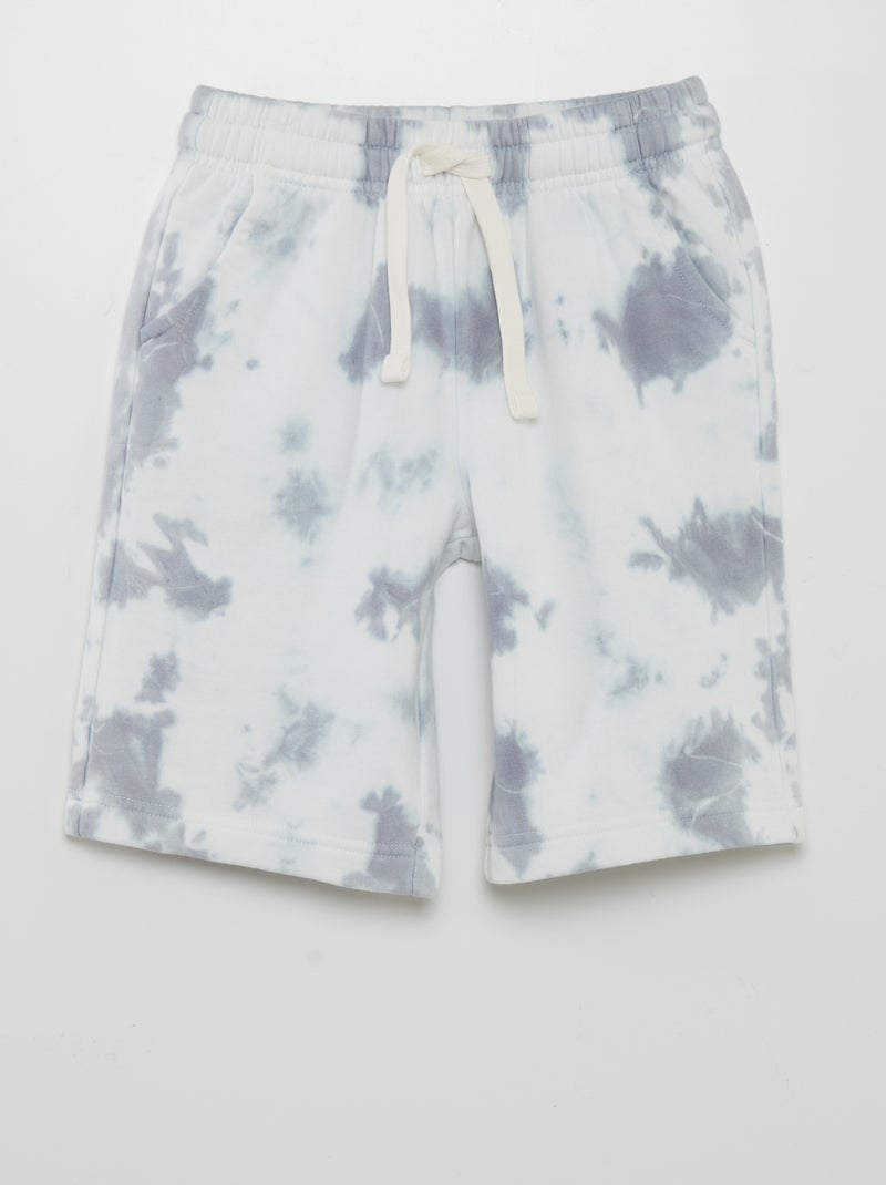 Bermudas em moletão CINZA - Kiabi