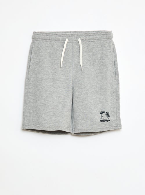 Bermudas em moletão - Kiabi