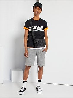 Bermudas em moletão - Kiabi