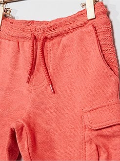 Bermudas em moletão com bolso 'battle' - Kiabi