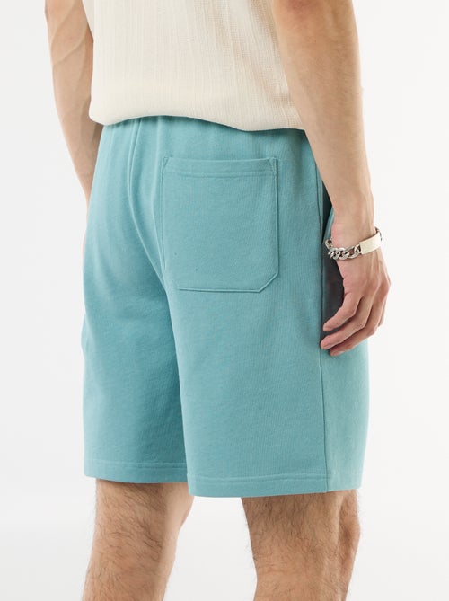 Bermudas em moletão leve - Kiabi