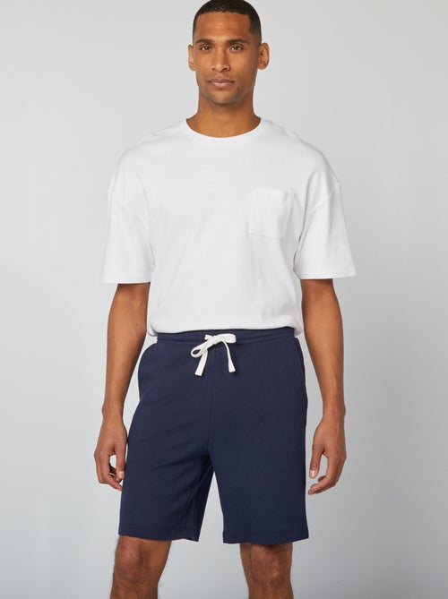 Bermudas em moletão leve - Kiabi Bermudas em moletão leve - Kiabi