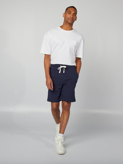 Bermudas em moletão leve - Kiabi Bermudas em moletão leve - Kiabi