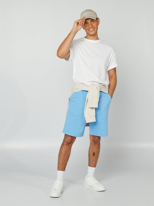 Bermudas em moletão leve - Kiabi Bermudas em moletão leve - Kiabi