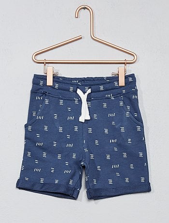 Bermudas em moletão leve - Kiabi