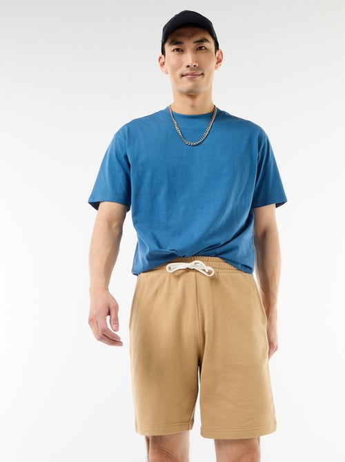 Bermudas em moletão leve - Kiabi