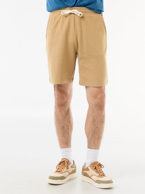 Bermudas em moletão leve - Kiabi
