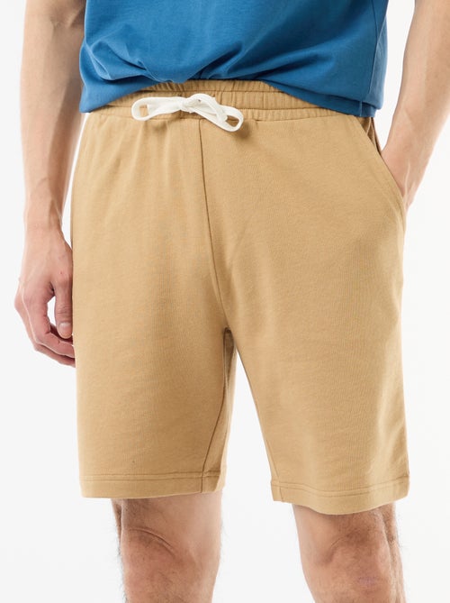 Bermudas em moletão leve - Kiabi