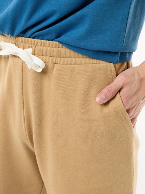 Bermudas em moletão leve - Kiabi