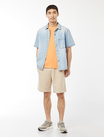 Bermudas em moletão leve