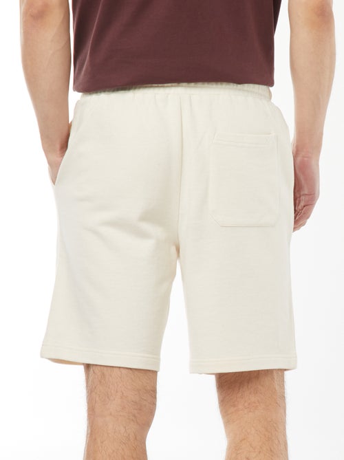 Bermudas em moletão leve - Kiabi