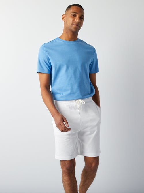 Bermudas em moletão leve - Kiabi Bermudas em moletão leve - Kiabi