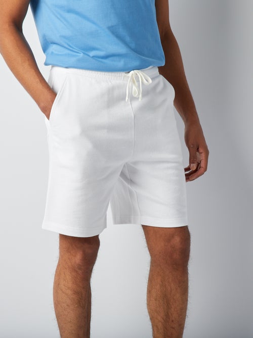 Bermudas em moletão leve - Kiabi Bermudas em moletão leve - Kiabi