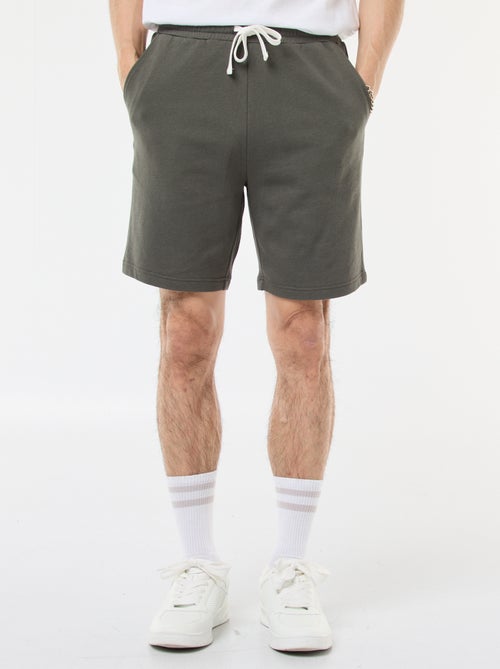 Bermudas em moletão leve - Kiabi