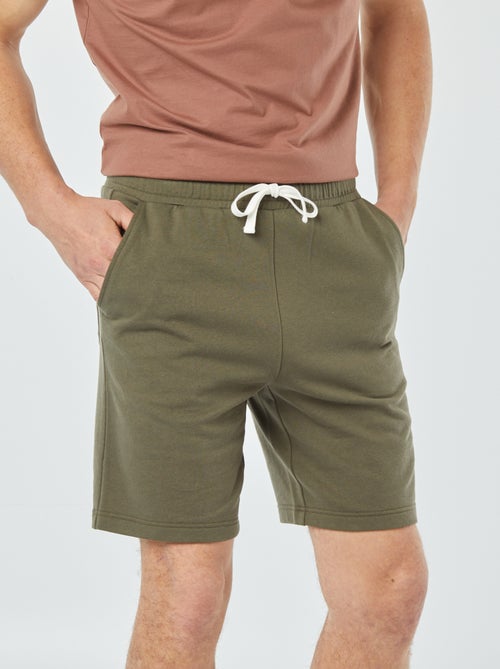 Bermudas em moletão leve - Kiabi