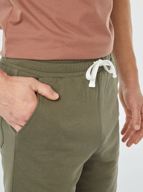 Bermudas em moletão leve - Kiabi