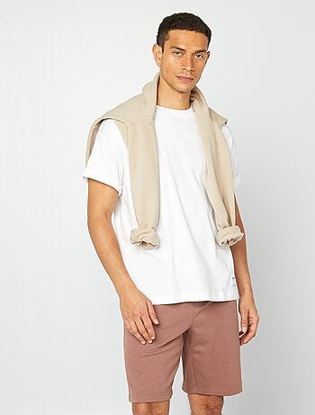 Bermudas em moletão leve