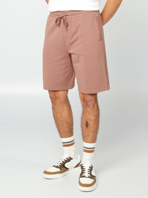 Bermudas em moletão leve - Kiabi