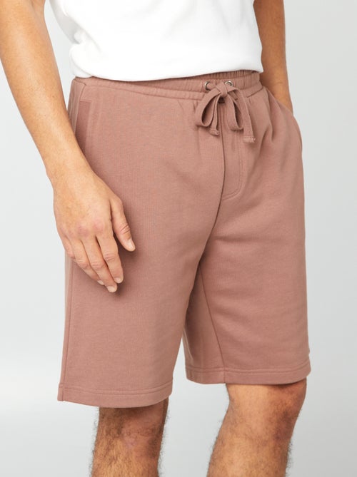 Bermudas em moletão leve - Kiabi