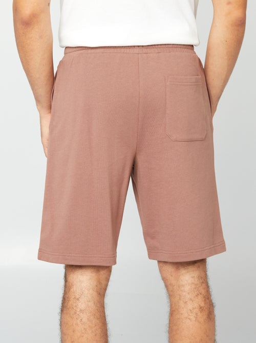 Bermudas em moletão leve - Kiabi