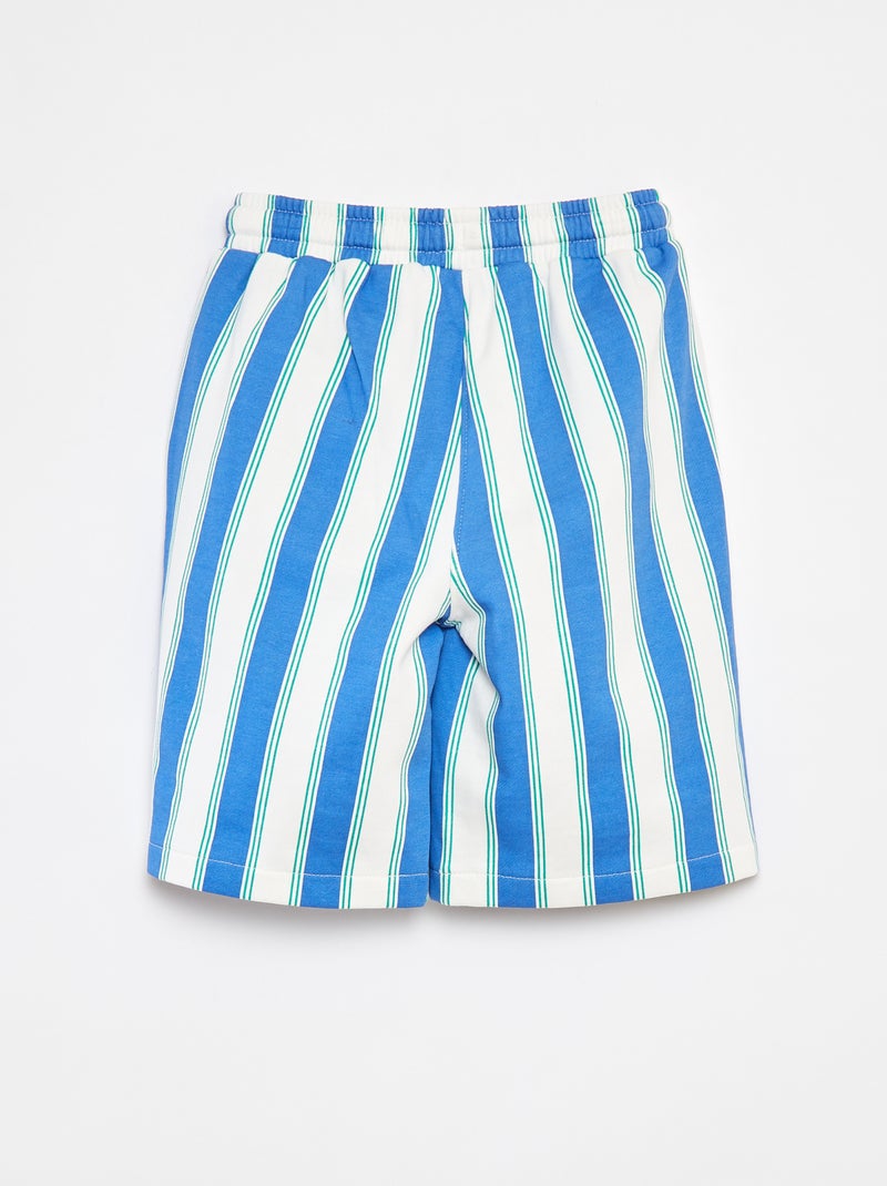 Bermudas em moletão leve com motivo AMARELO - Kiabi