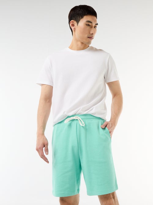 Bermudas em moletão leve - Kiabi