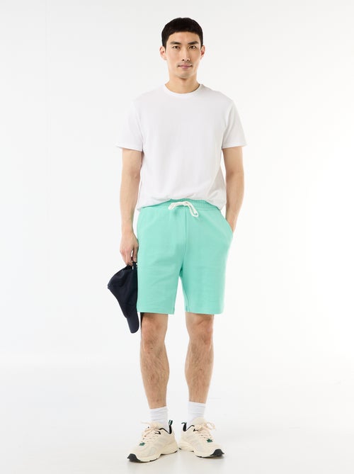 Bermudas em moletão leve - Kiabi